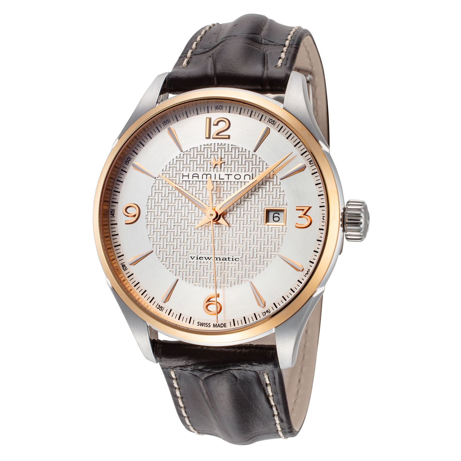 Hamilton Uomo JAZZMASTER H42725551 44mm Orologio Automatico