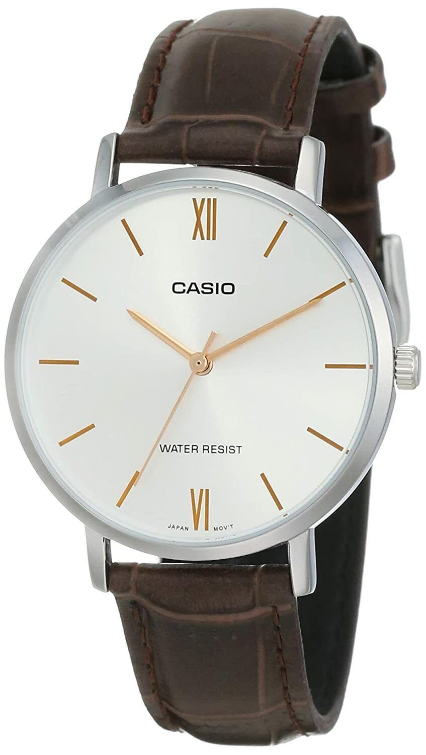 CASIO LTP-VT01L-7B2UDF OROLOGIO DONNA PELLE MARRONE 34 mm SOTTOCOSTO