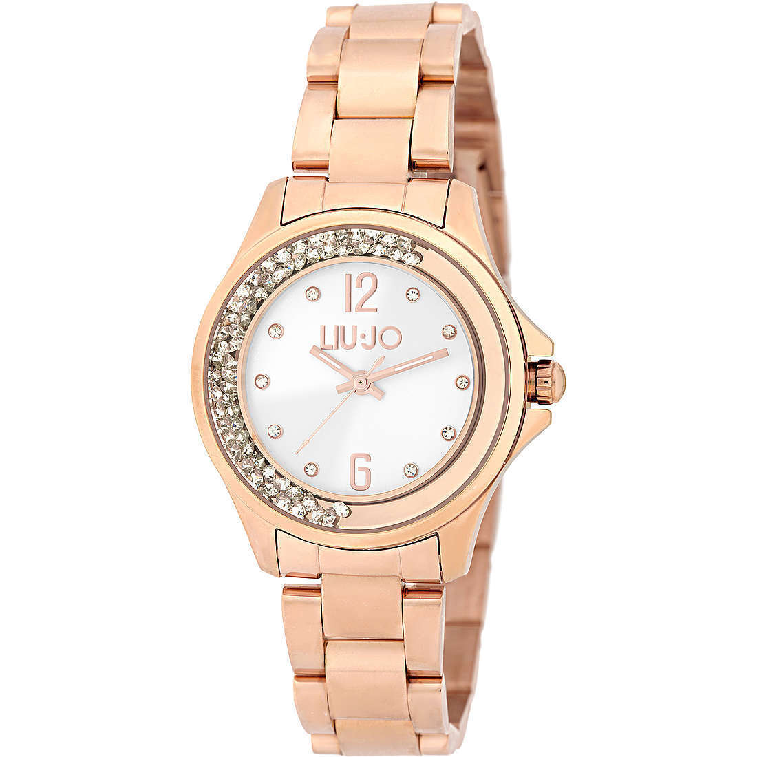 Liu Jo Dancing Mini TLJ1626 Orologio da donna in acciaio con cristalli girevoli