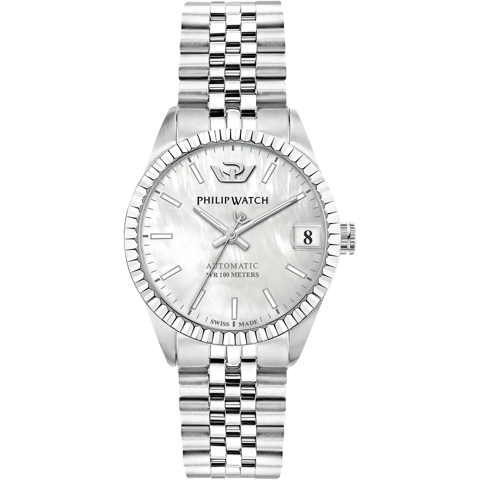 Orologio Philip Watch Caribe Automatico R8223597509 Watch Donna Madreperla 33 mm