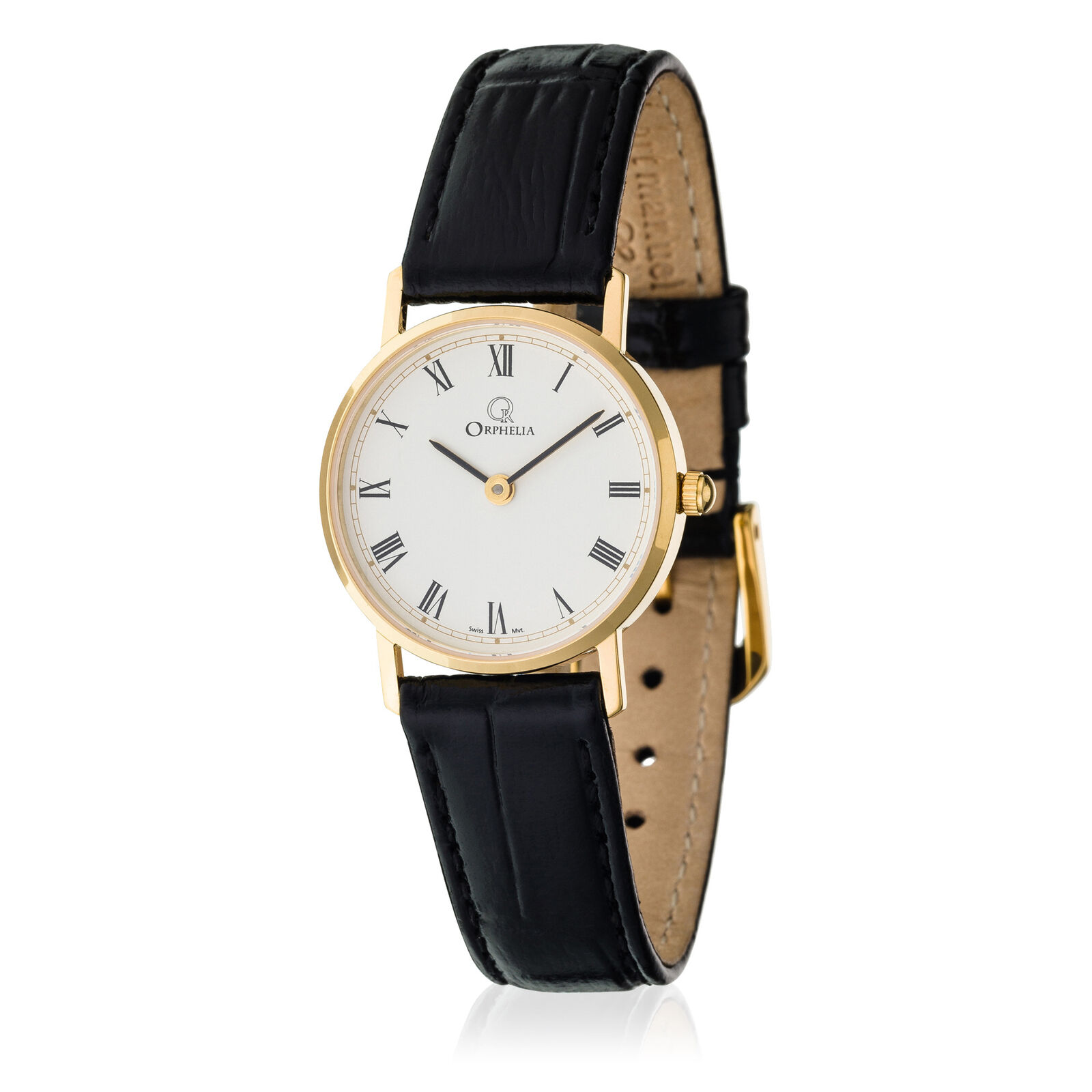 NUOVA Orologio Orphelia Gold Watches Donne Nero  MON-7068