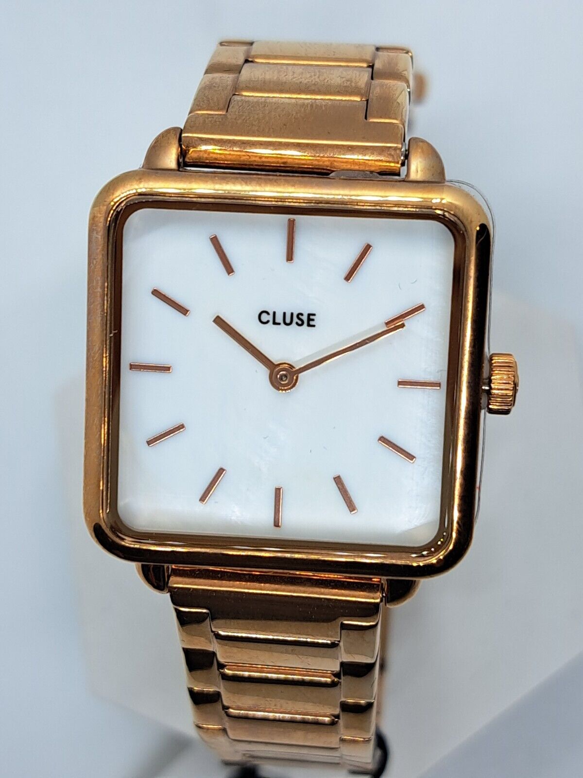 CLUSE CL60027S OROLOGIO Quadrato Rose' Gold  FONDO MADREPERLA  NUOVO ***SCONTATO