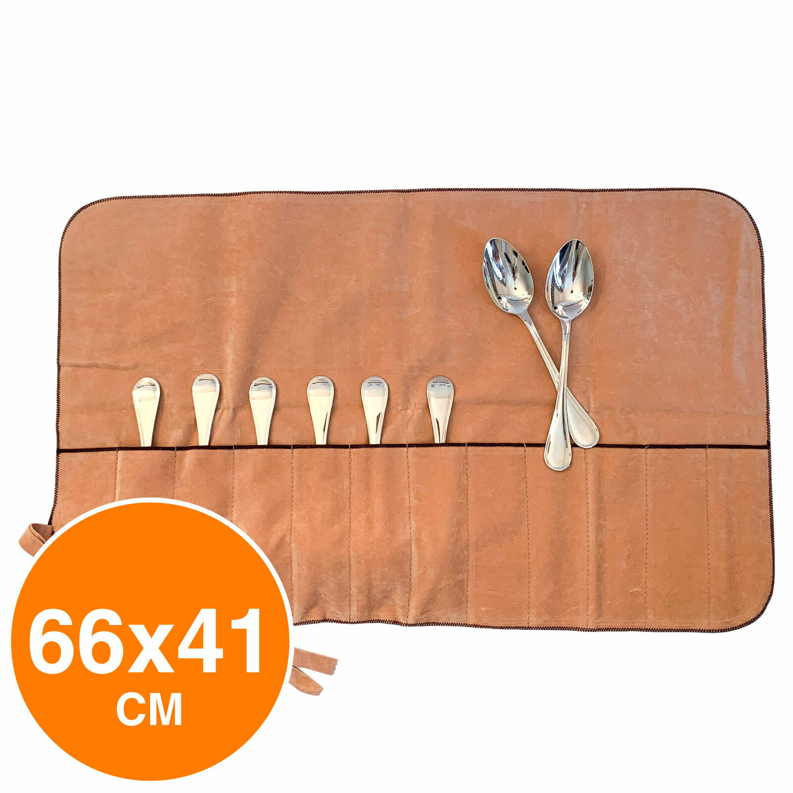 Hagerty Silver Guard Cutlery Roll Custodia Antiossidante Cucchiaini in Argento