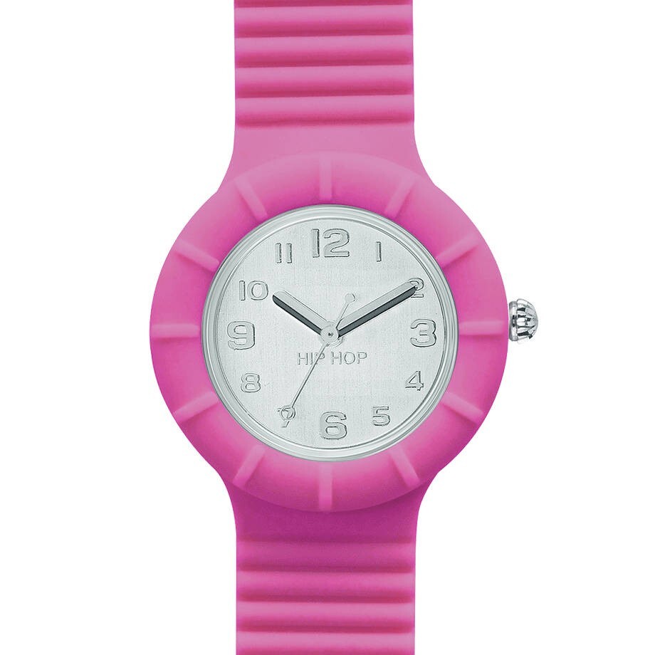 Orologio donna Hip Hop Numbers Cyclamen solo tempo fucsia HWU0956