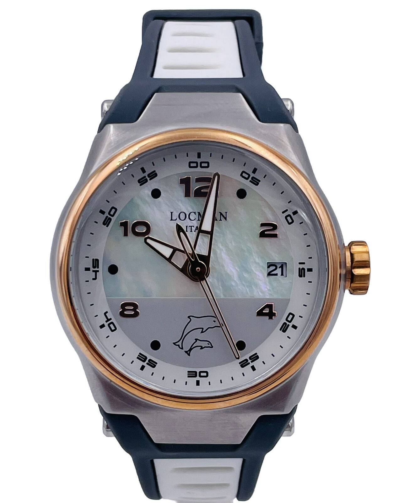 Orologio Locman Mare 558WAAO/395 39mm Wr100m Titanio/Gomma Scontatissimo Nuovo