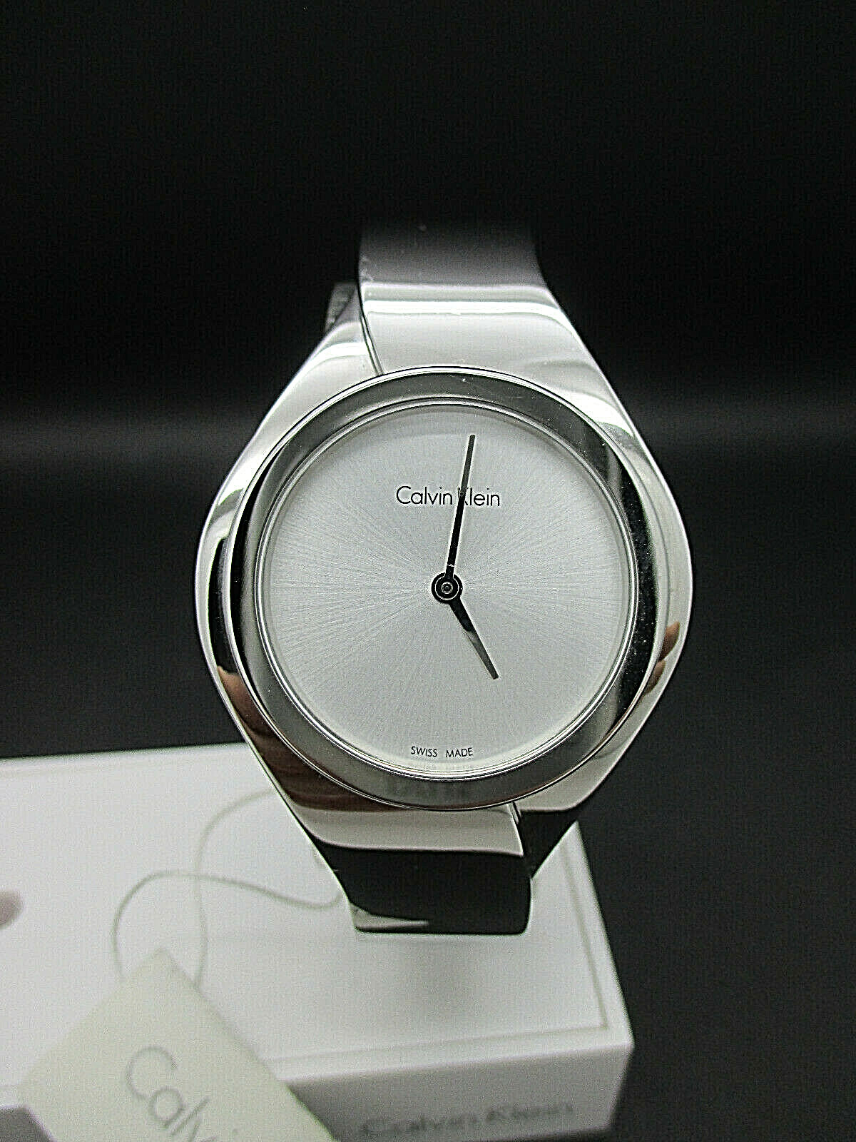 OROLOGIO DONNA CALVIN KLEIN WATCH K5N2M126 SWISS MADE QUARZO BRACCIALATO RIGIDO