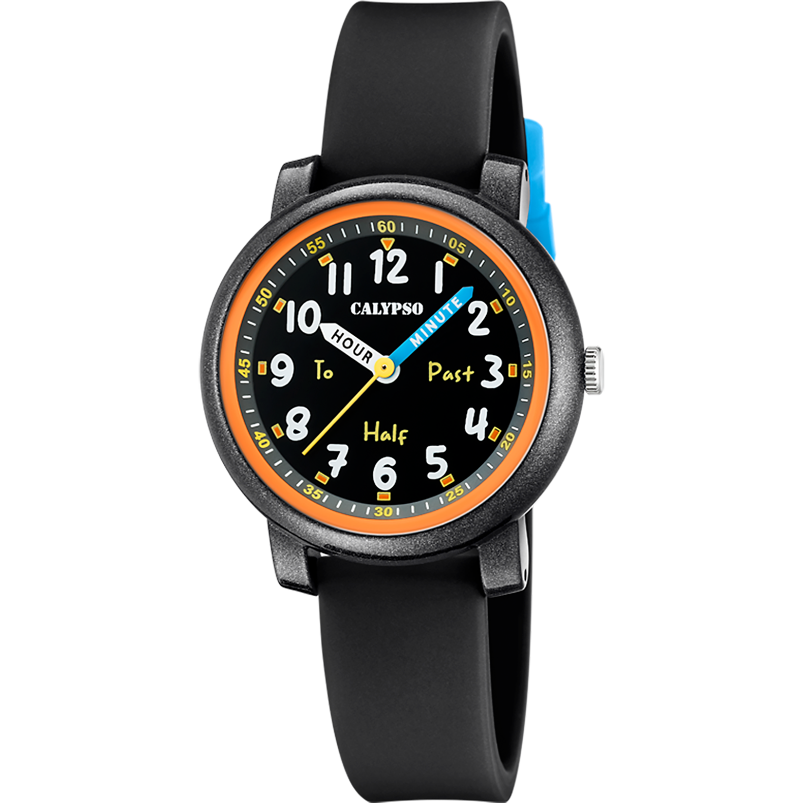 Orologio Bambino Calypso K5827/6 Con Cassa E Cinturino Neri