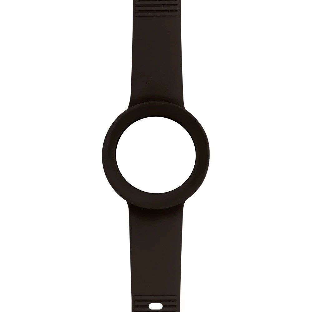 Cinturino HIP HOP Originale HERO.DOT NIGHT HBU1105 Silicone Nero 34 mm
