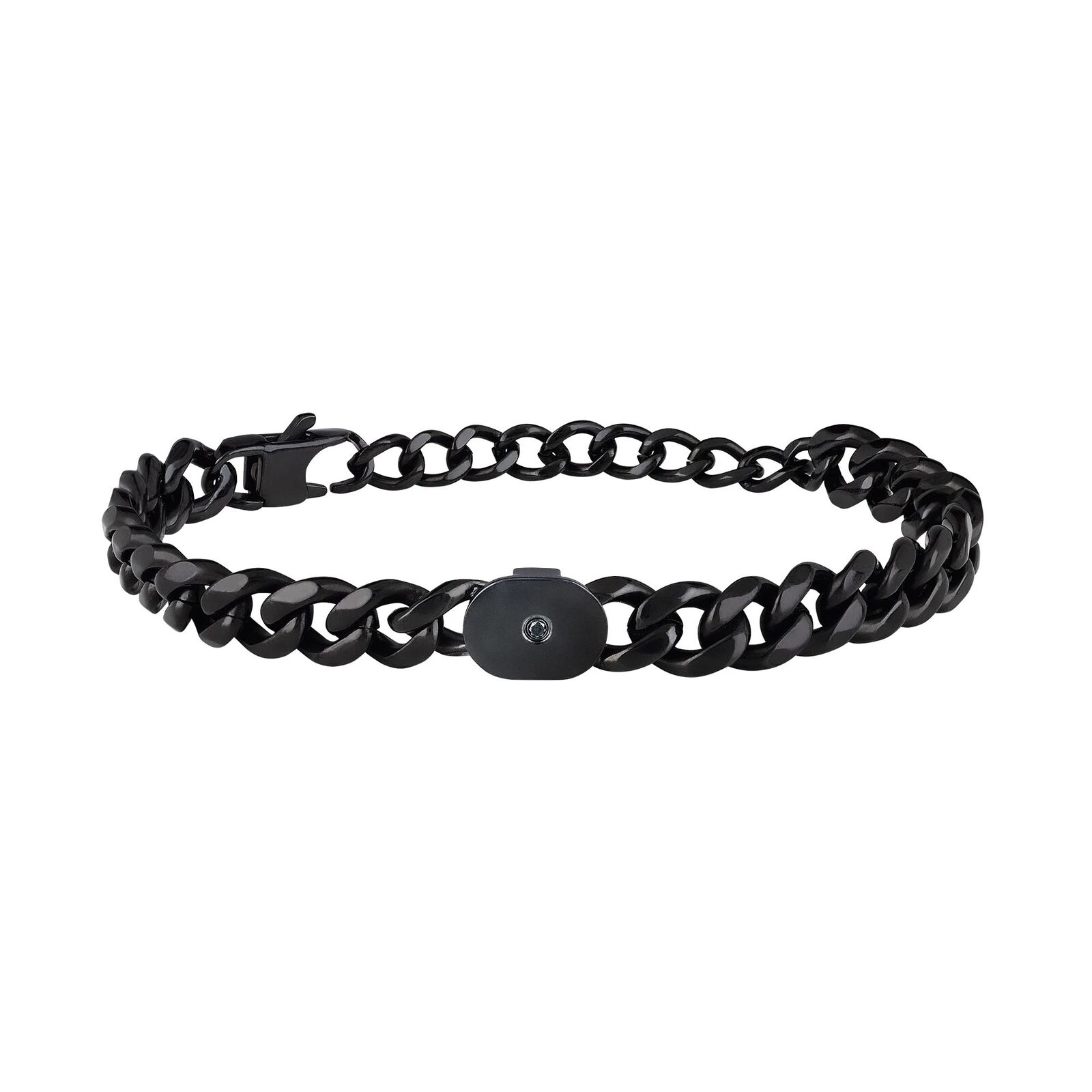 Bracciale Uomo BREIL BLACK DIAMOND TJ2809 Acciaio Inossidabile Nero