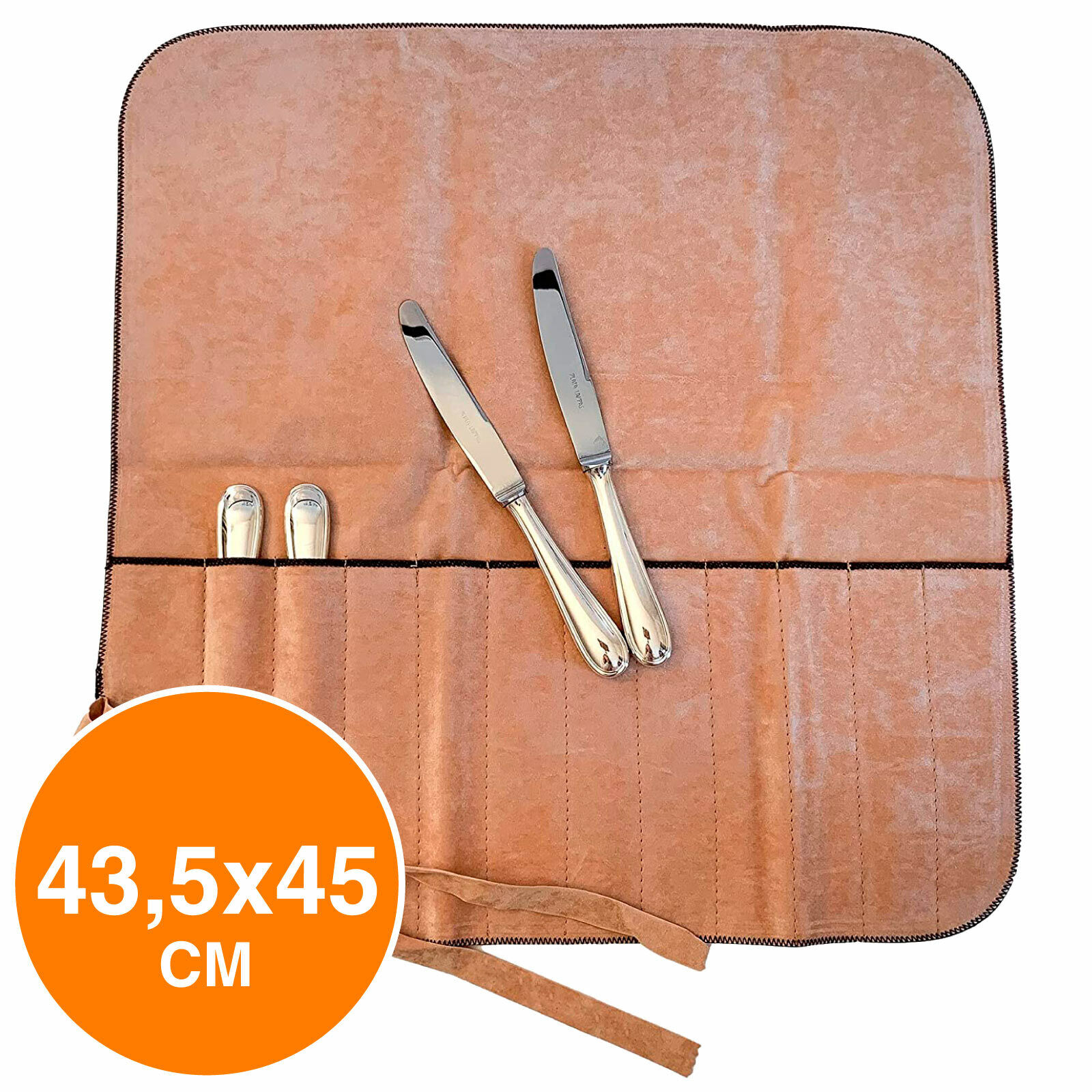 Hagerty Silver Guard Cutlery Roll Custodia Antiossidante per Coltelli da Pesce