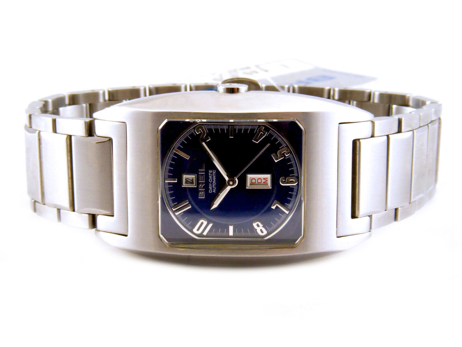 BREIL Day-Date blu in acciaio Ref. 2516340016. NUOVO!