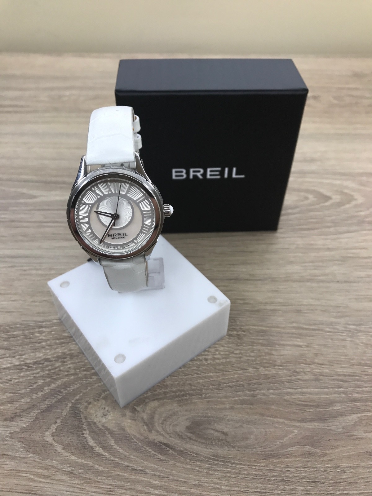 OROLOGIO BREIL "MILANO" CLASS REF. BW0580 BIANCO -NUOVO-