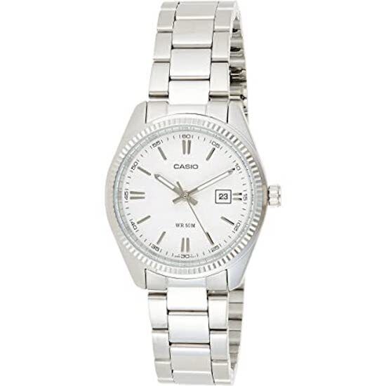 CASIO LTP-1302D-7A1VDF OROLOGIO DONNA ACCIAIO DATA 30mm SOTTOCOSTO