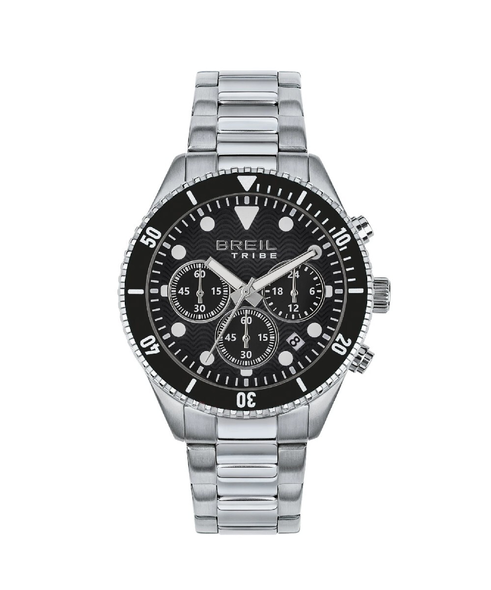 Orologio OVERHAND CHRONO GENT 41 MM BLACK Breil Uomo