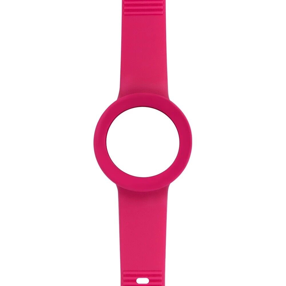 Cinturino HIP HOP Originale HERO.DOT BERRY HBU1104 Silicone Bordeaux 34 mm
