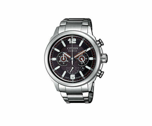 CITIZEN ECO-DRIVE OROLOGIO DA UOMO IN ACCIAIO CRONOGRAFO RACING CA4380-83E