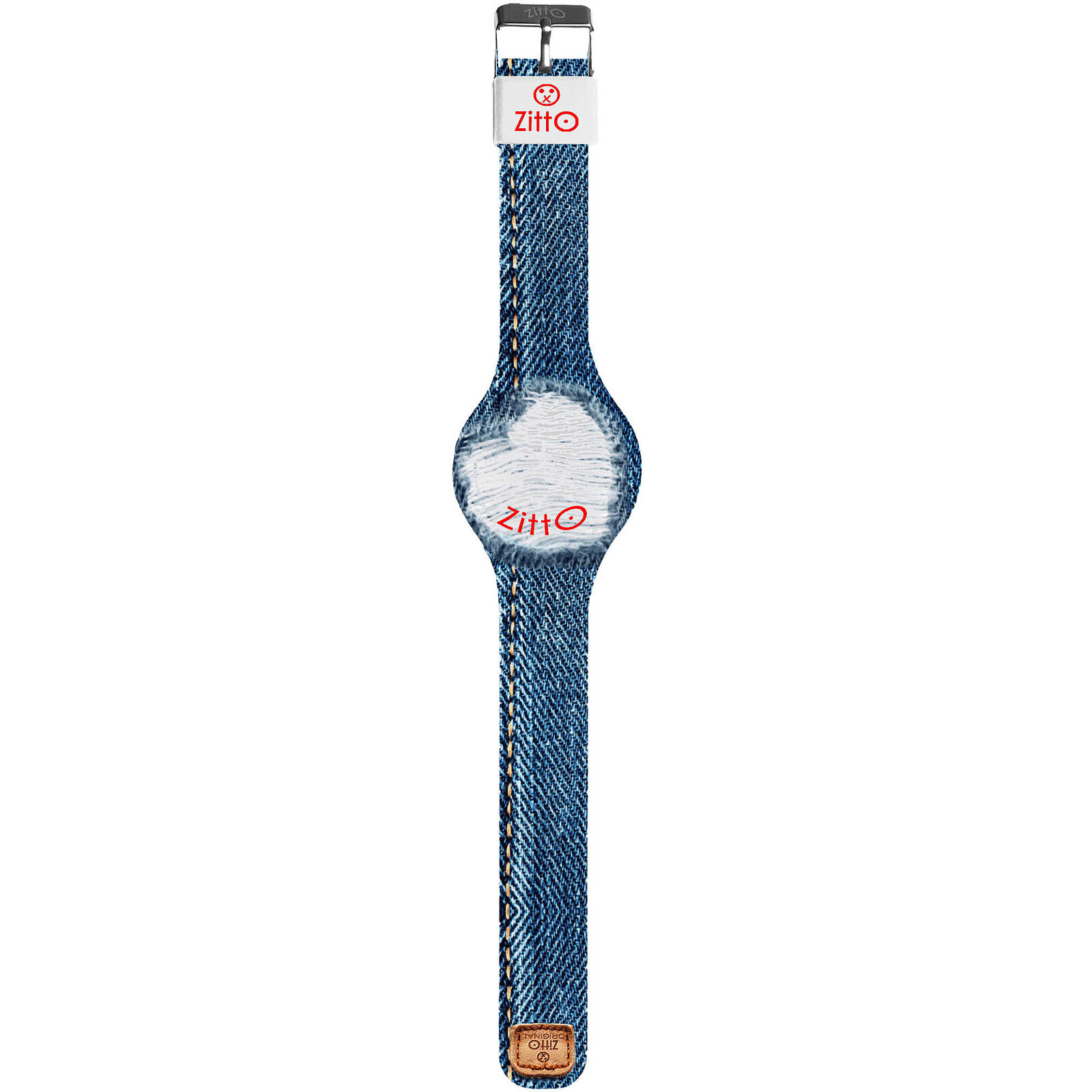 Orologio ZITTO MINI STREET EDITION KB Pretty Plain Silicone 36mm Jeans NEW