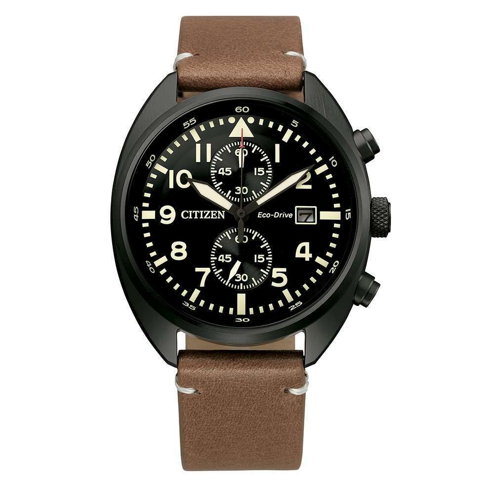 OROLOGIO CITIZEN MILITARY CHRONO - gent  CA7045-14E