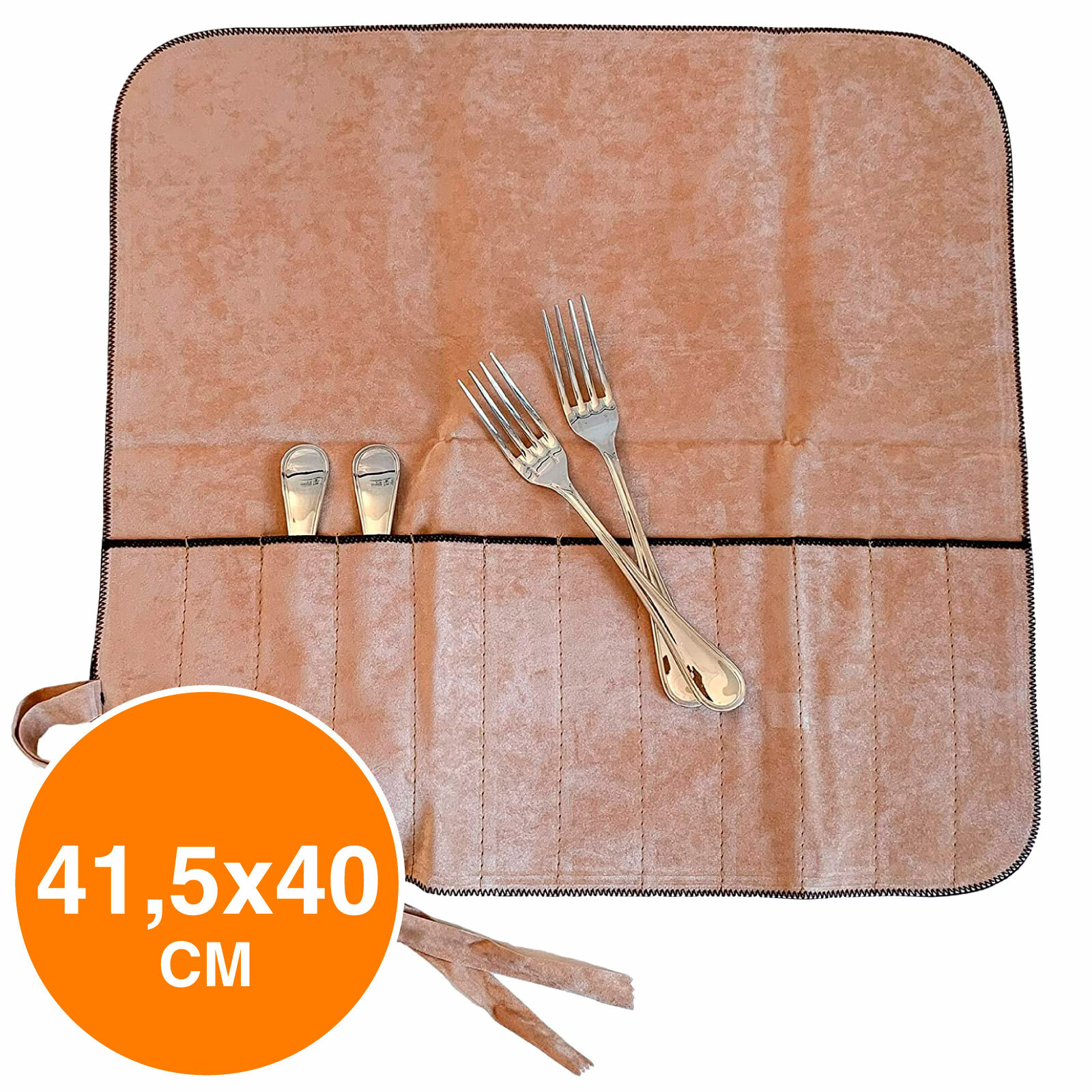 Hagerty Silver Guard Cutlery Roll Custodia Antiossidante per Forchette da Pesce