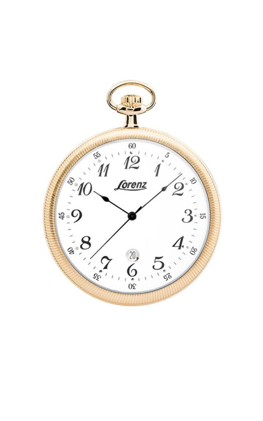 Orologio da Tasca LORENZ SAVONNETTE 30003BB Acciaio Inossidabile Gold Dorato