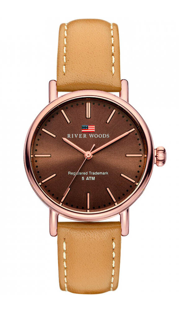 NUOVA Orologio River Woods Donne Marrone Oswego RW340019
