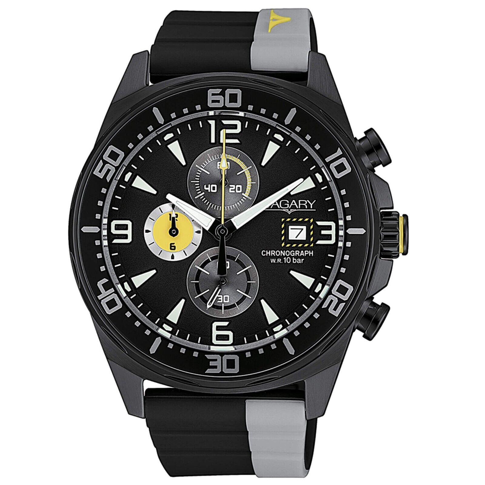 VAGARY  AQUA39  UOMO  OROLOGIO UOMO CRONO  REFERENZA  VA1-048-50 NUOVO