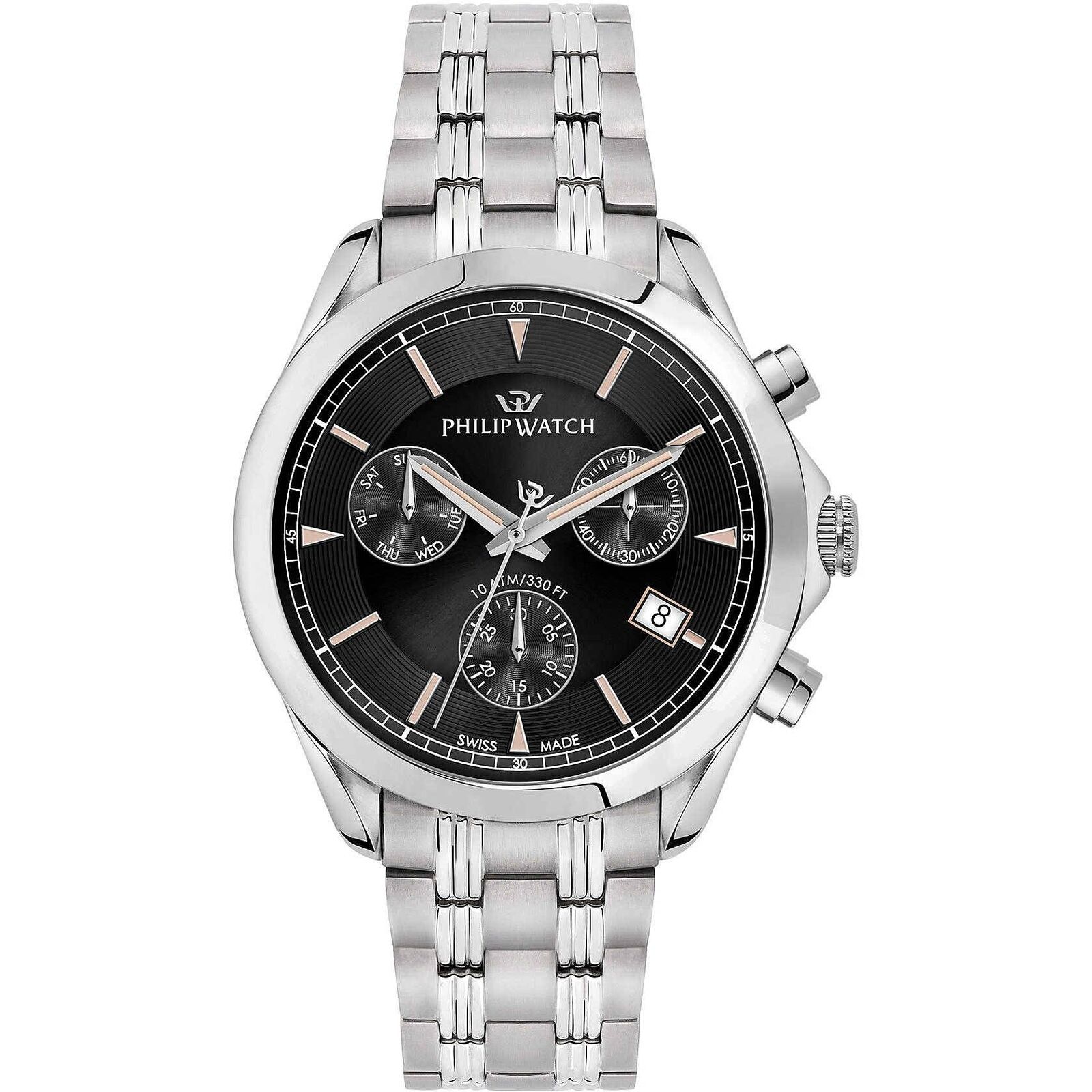 Orologio Philip Watch Blaze r8273665004 Watch Cronografo Nero 41 mm Swiss Uomo