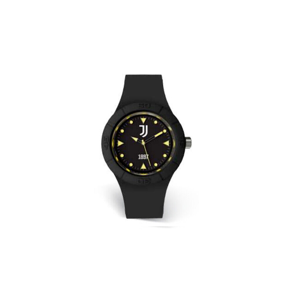 Orologio JUVENTUS FC P-JN485XNY Silicone Nero OFFICIAL 37mm