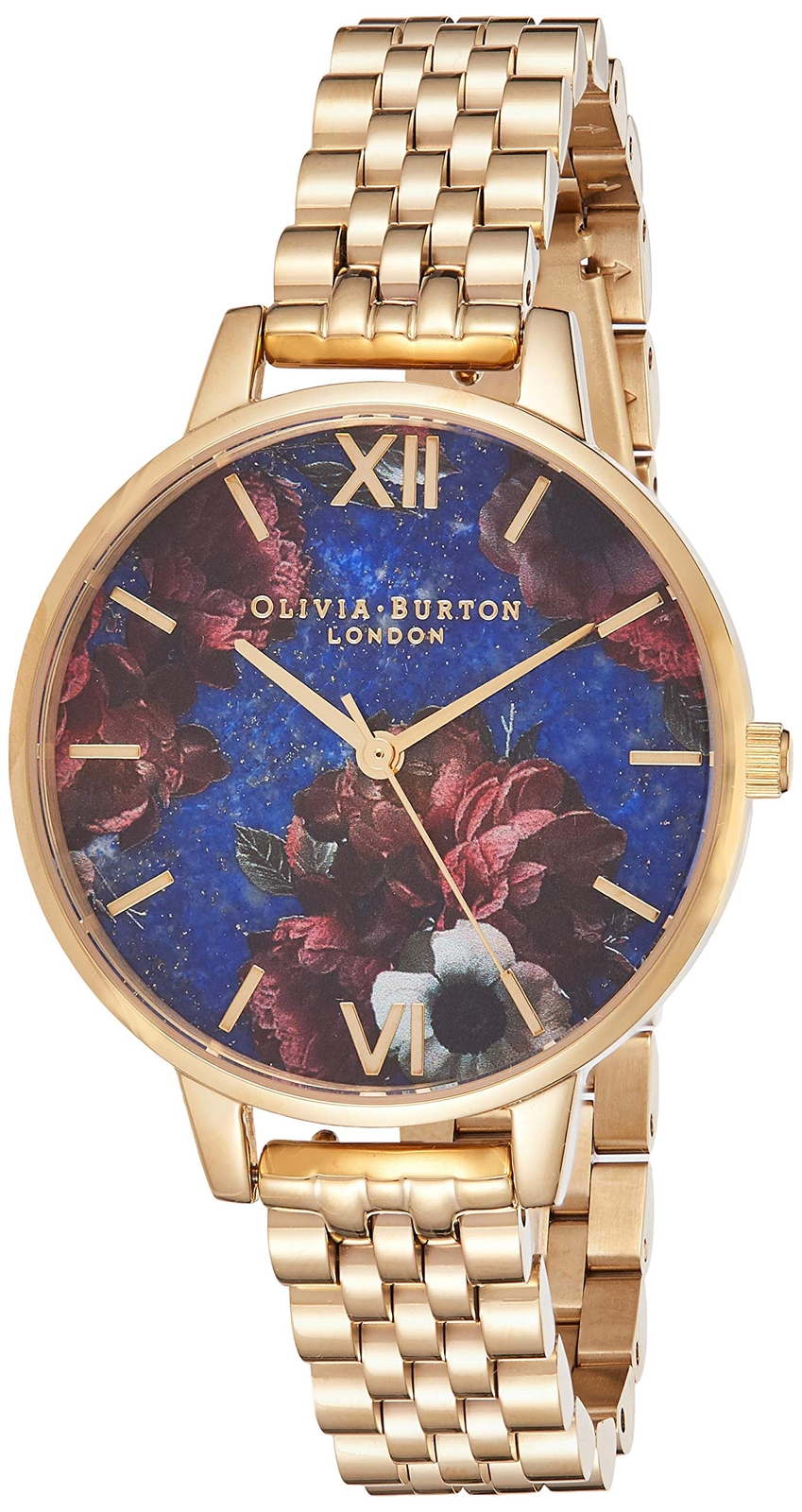 Olivia Burton Womens Analogue Quartz Watch with Stainless Steel Strap OB16SP13
