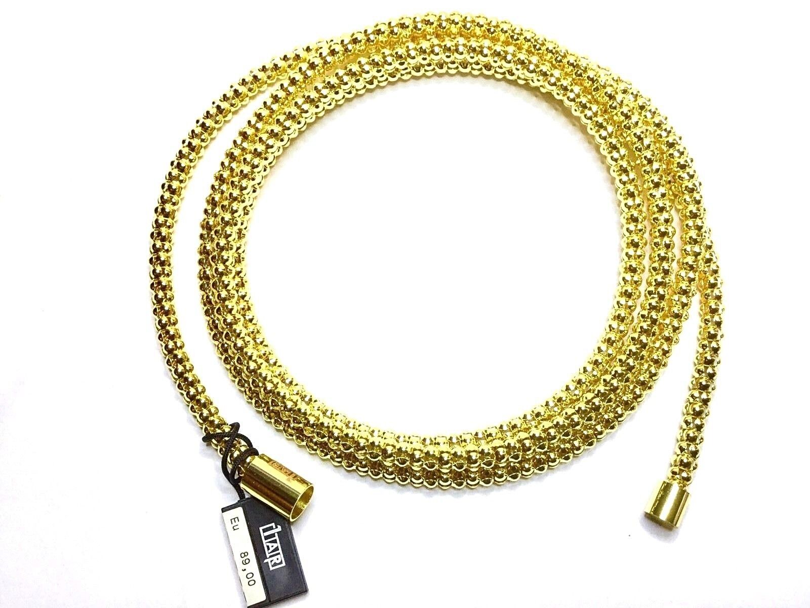 1AR By UNOAERRE Collana In Ottone 1AR830 Gialla Con Chiusura A Calamita