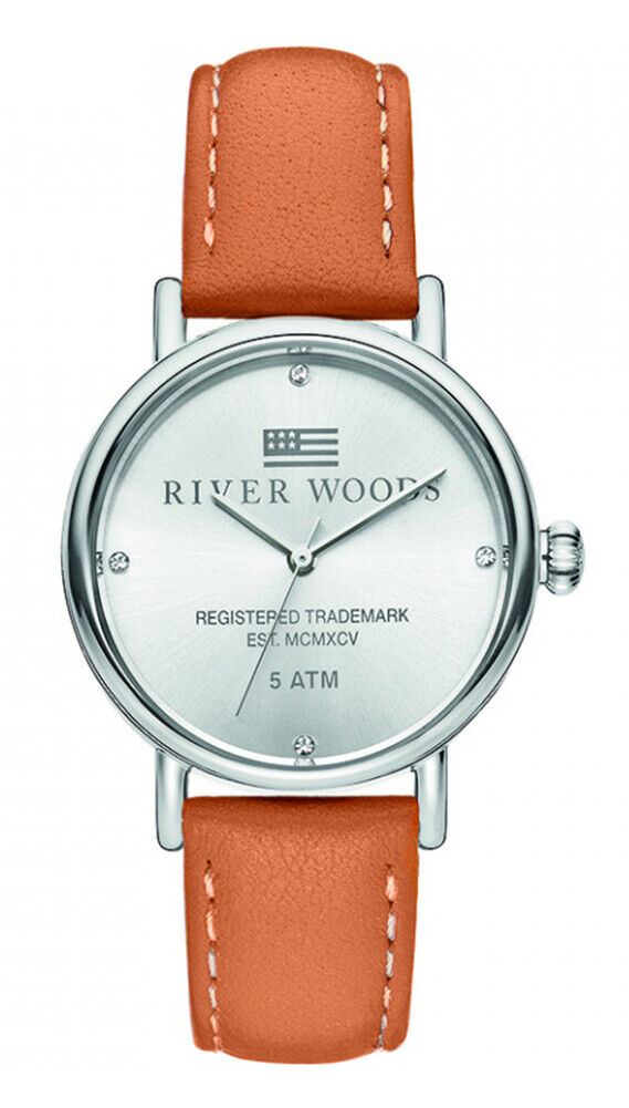 NUOVA Orologio River Woods Donne Marrone Arkansas RW340038