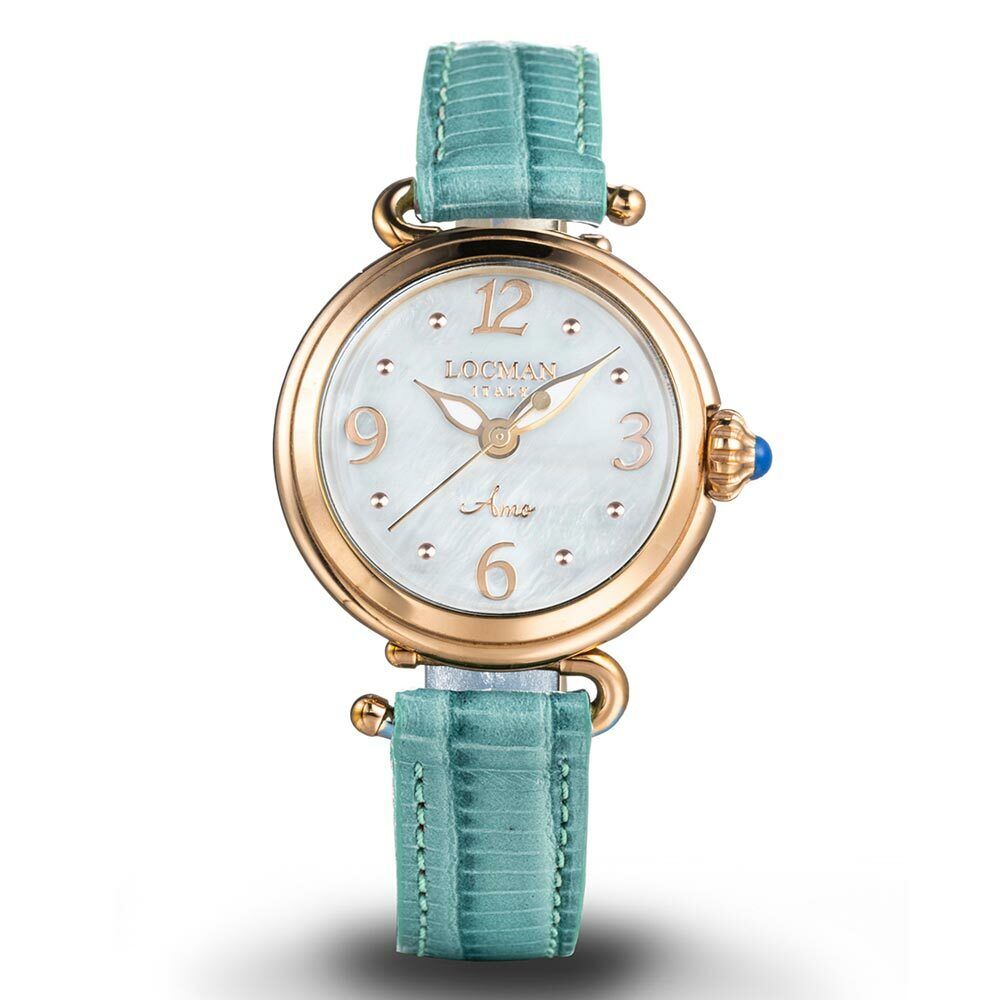 Orologio Donna Amo Verde Acqua Rose Locman - 0701R14RRGMWRGPG