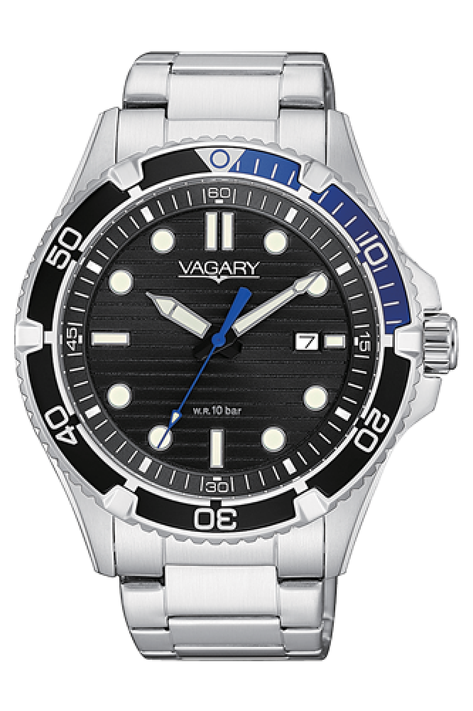 Orologio Vagary Uomo IB8-712-51 Al quarzo Analogico Solo tempo Acciaio