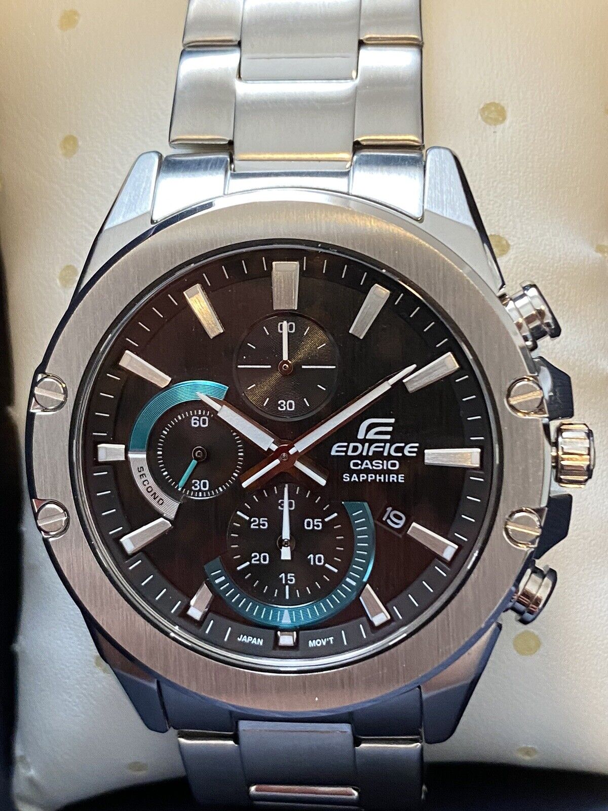 OROLOGIO CASIO EDIFICE-crono EFR-S567D-1AVUEF con Scatola Originale