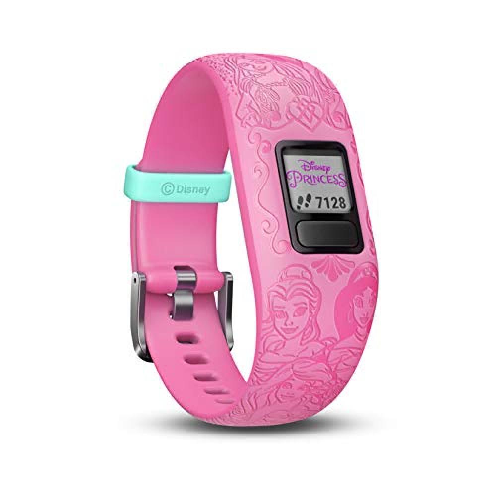 (TG. 6+ anni) Garmin Vivofit Jr2 Disney Princess, 6+ anni, Rosa - NUOVO