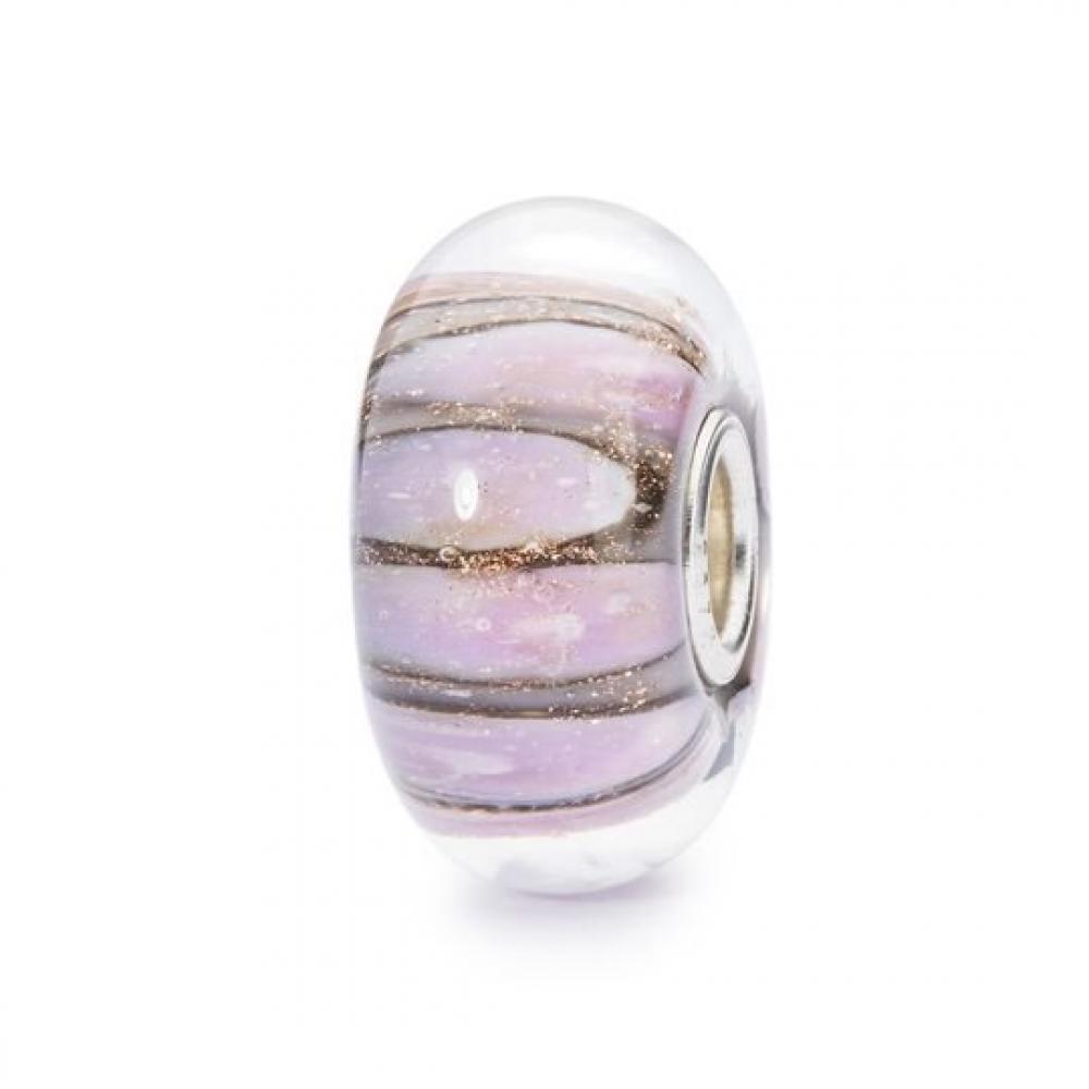 Charm Trollbeads Unisex TGLBE-10199  Vetro Rosa