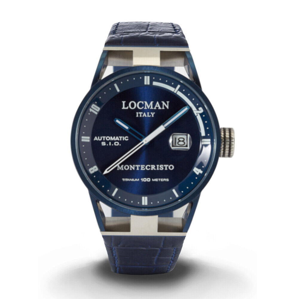 Orologio Uomo Automatico Montecristo Blu Locman - 0511BLBLFWH0PSB