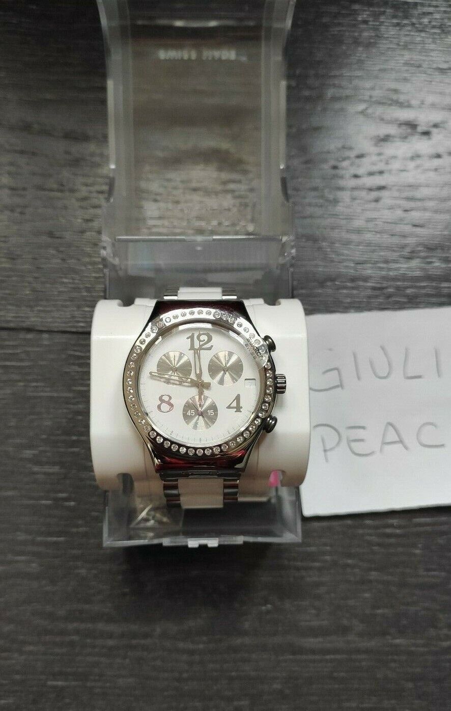 Swatch Touch Secret Trhought Withe - YCS552G