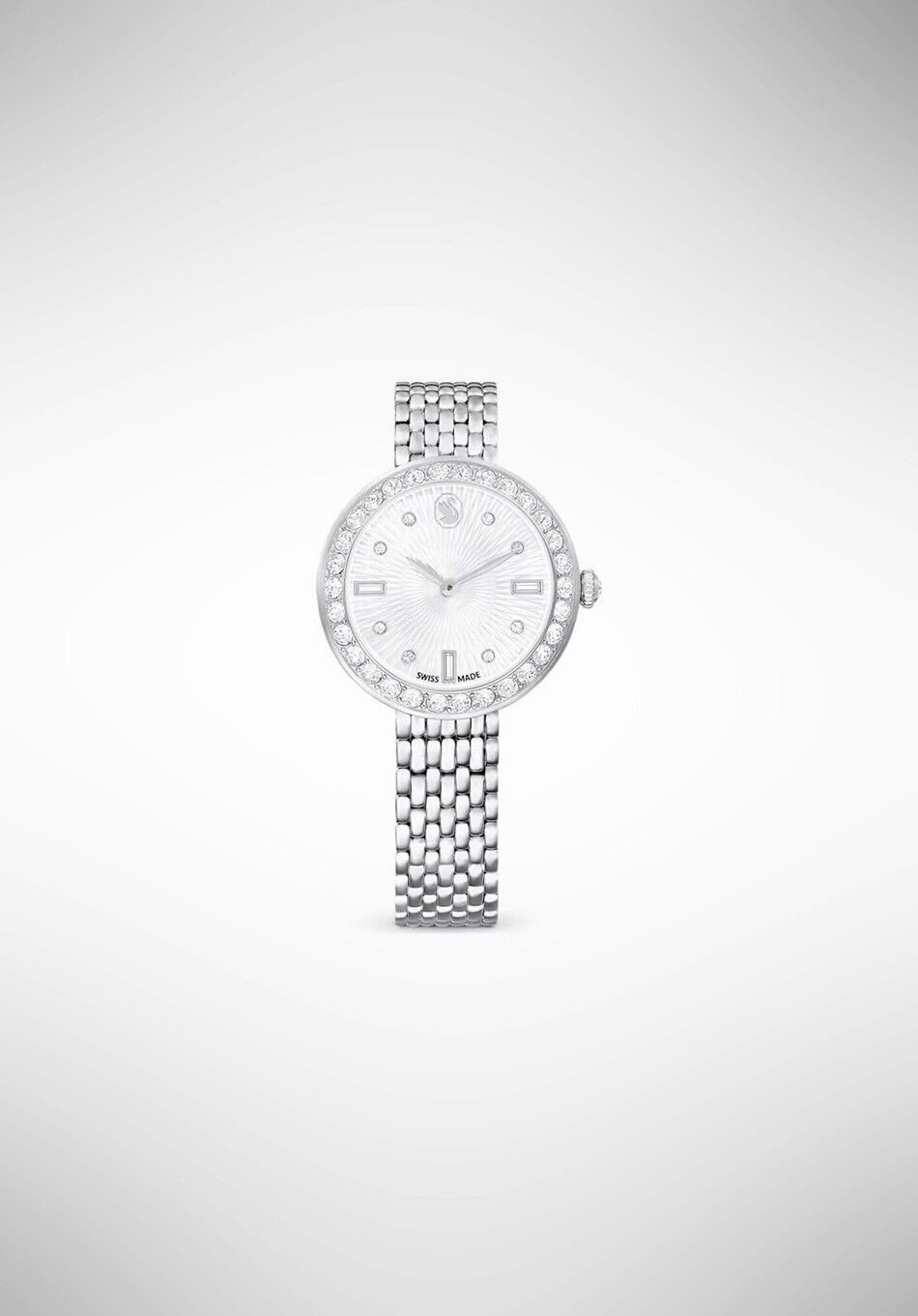 Swarovski 5673022 Orologio Certa Bracciale di metallo Tono Argentato