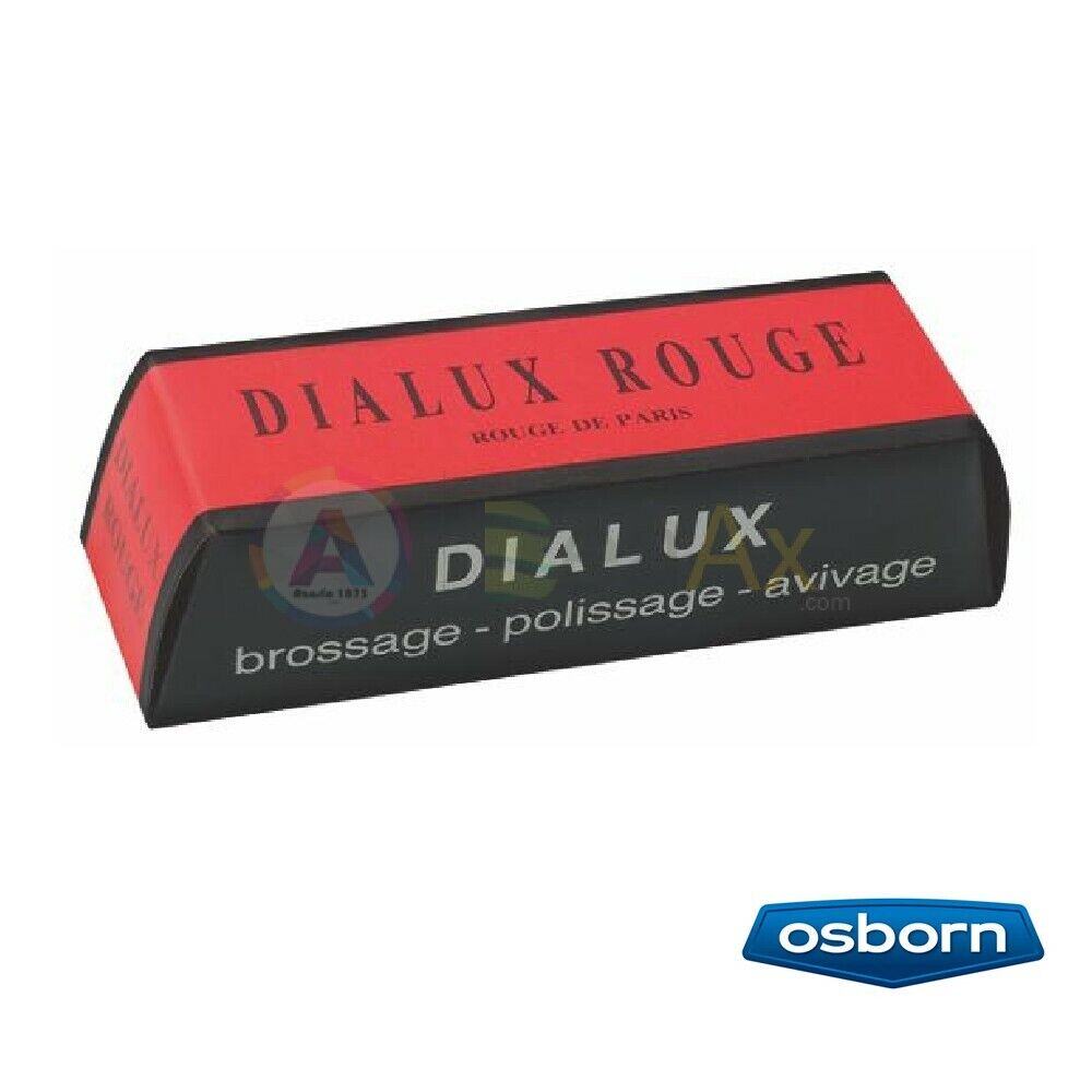 Pasta per lucidare Dialux Rosso da usare con spazzole brillantatura oro argento