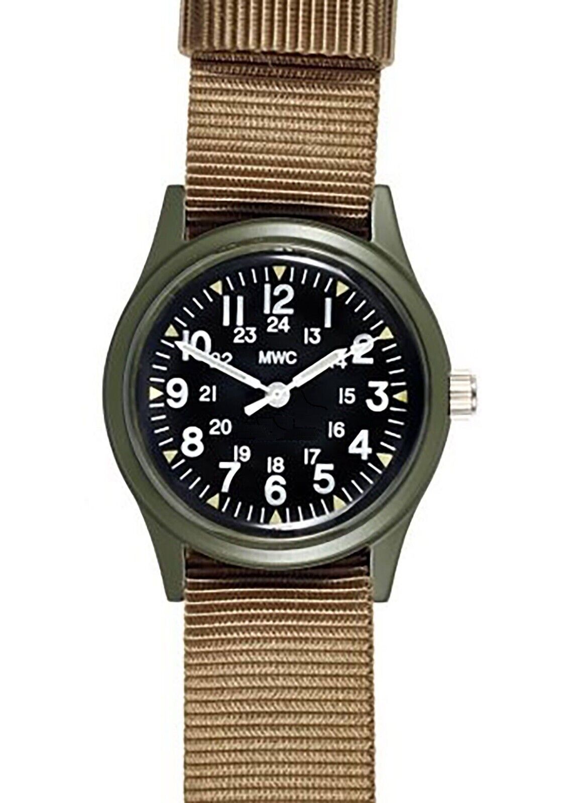MWC Vietnam Classic 1960 Orologio Militare Khaki Strap