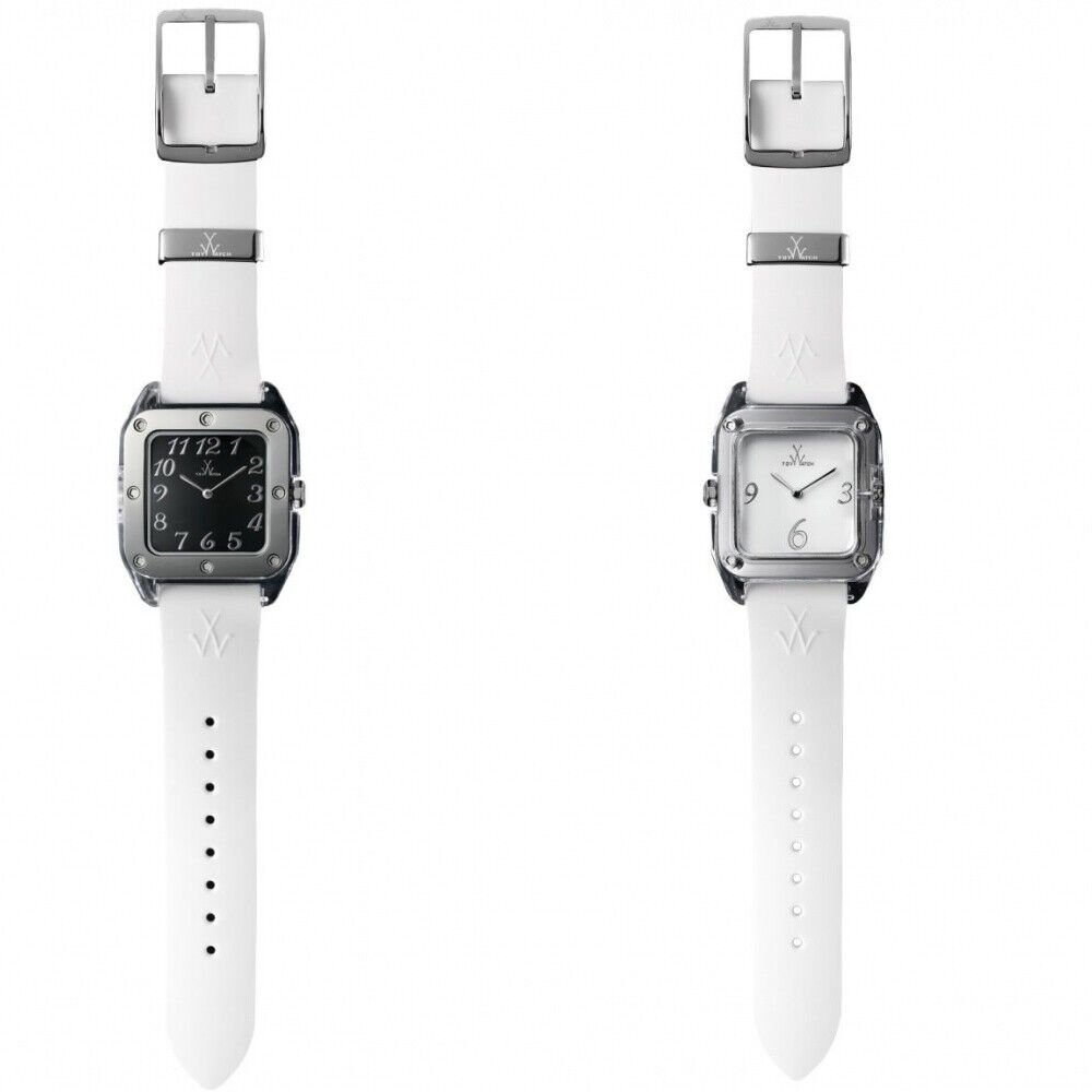 TOYWATCH TWIN TIME TW02BW