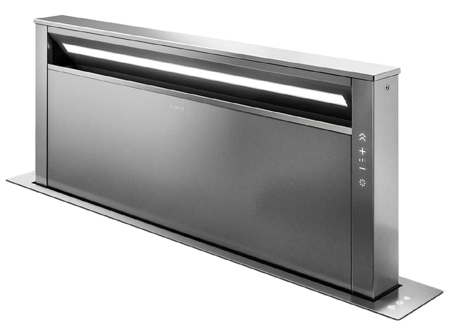 Cappa Cucina Aspirante Downdraft 90 cm Nero Elica PRF0161680 GETUP IX/A/90