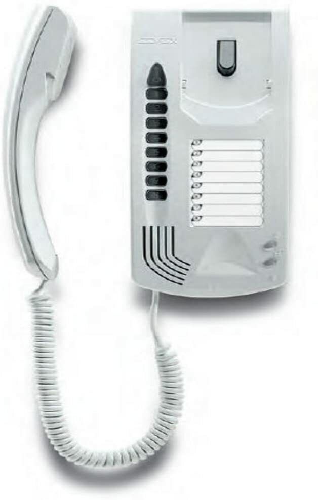 Vimar Elvox  6200 Citofono Petrarca da parete bianco 5 fili elettronico