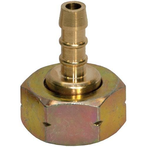Raccordo Ottone con Guarnizione Per Bombola Gas 25 mm Maurer