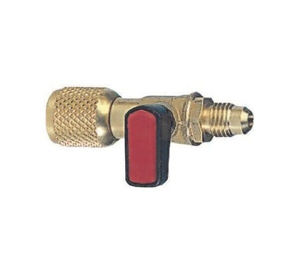 RUBINETTO VALVOLA 1/2" X BOMBOLA GAS REFRIGERANTE R32 CLIMATIZZATORE
