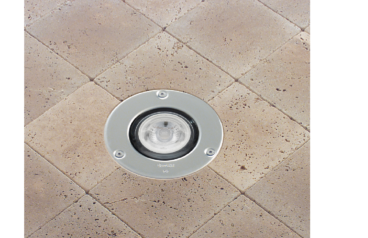 DISANO DI53071000 MICROFLOOR 1670 LED 6W CLD S L INOX FARETTO CALPESTABILE
