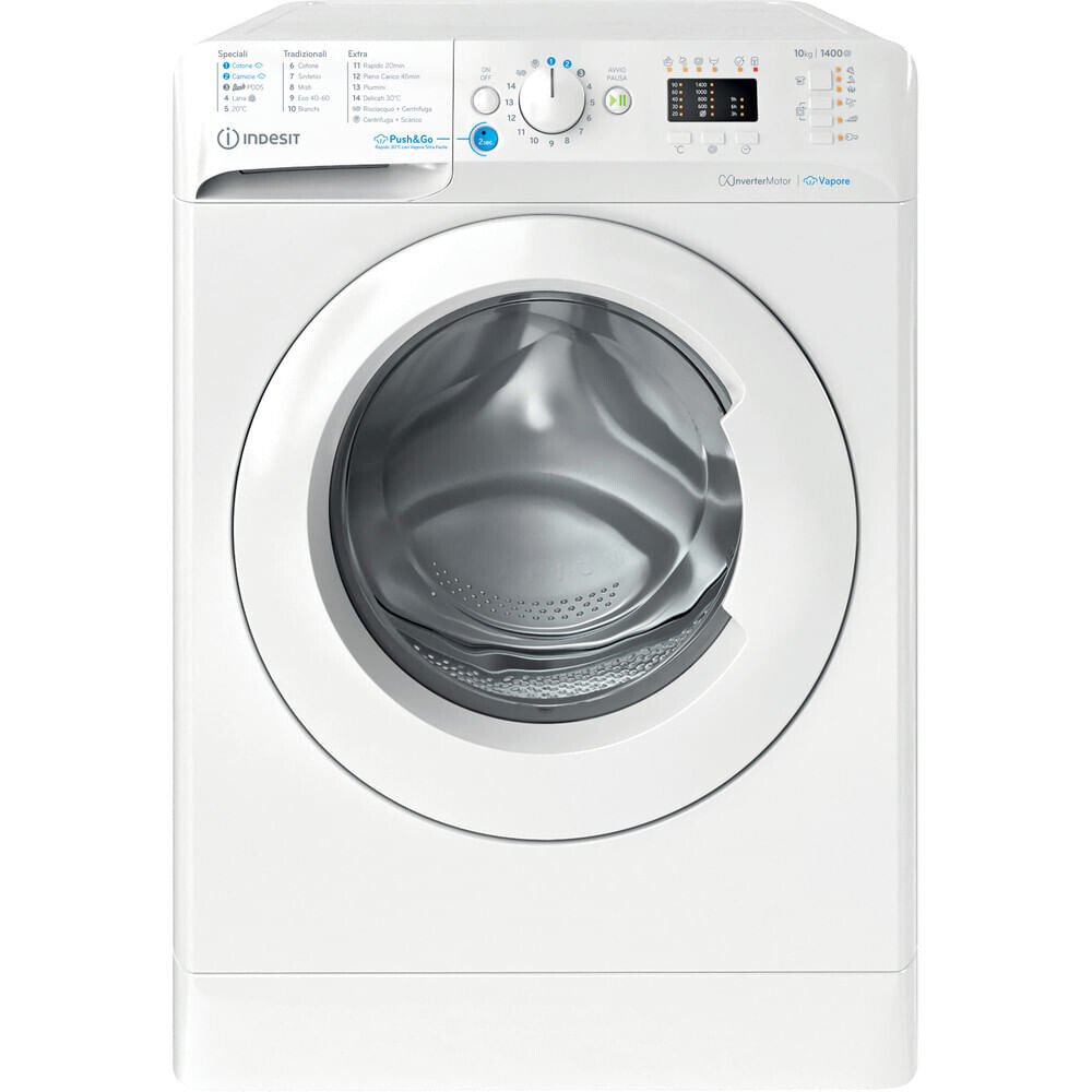 Indesit Lavatrice 10 Kg Classe A Profondità 60 cm 1351 giri Motore Inverter