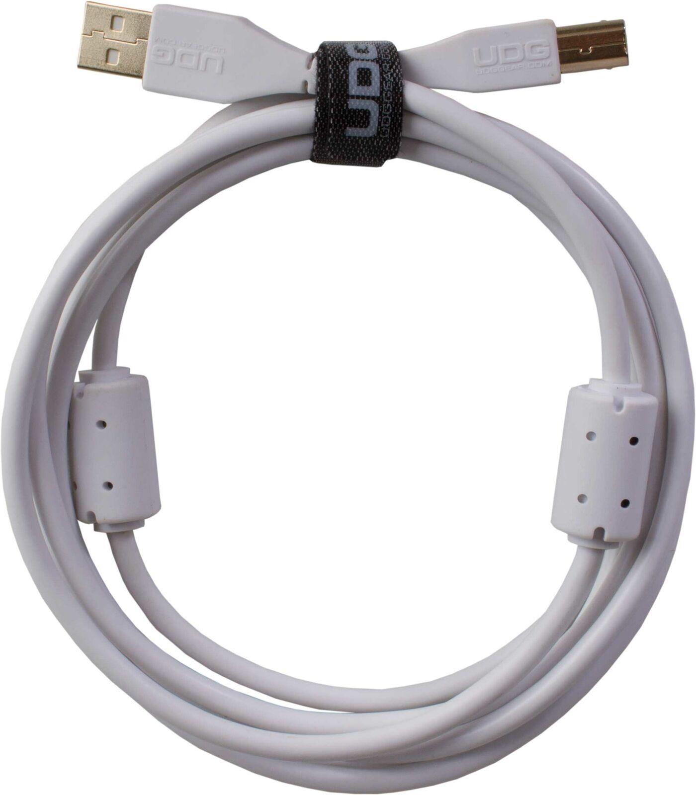 UDG U95002WH - ULTIMATE AUDIO CABLE USB 2.0 A-B WHITE STRAIGHT 2M CAVI - BOBINE