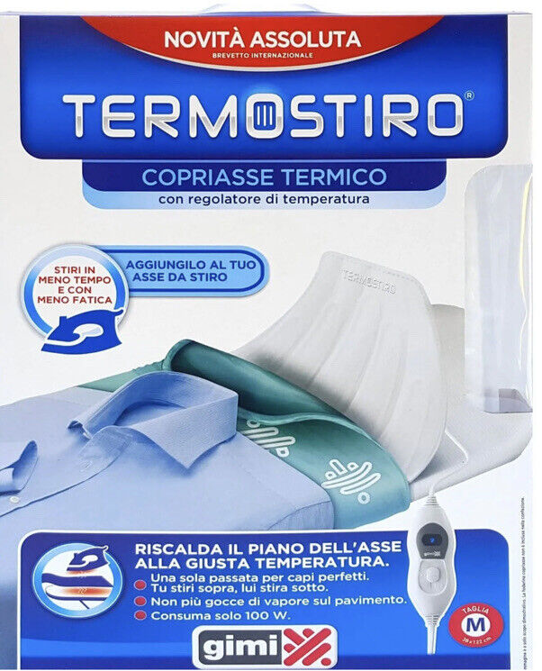 Termostiro Copriasse Riscaldato Termico Temperatura Regolabile Misura M 38x122cm